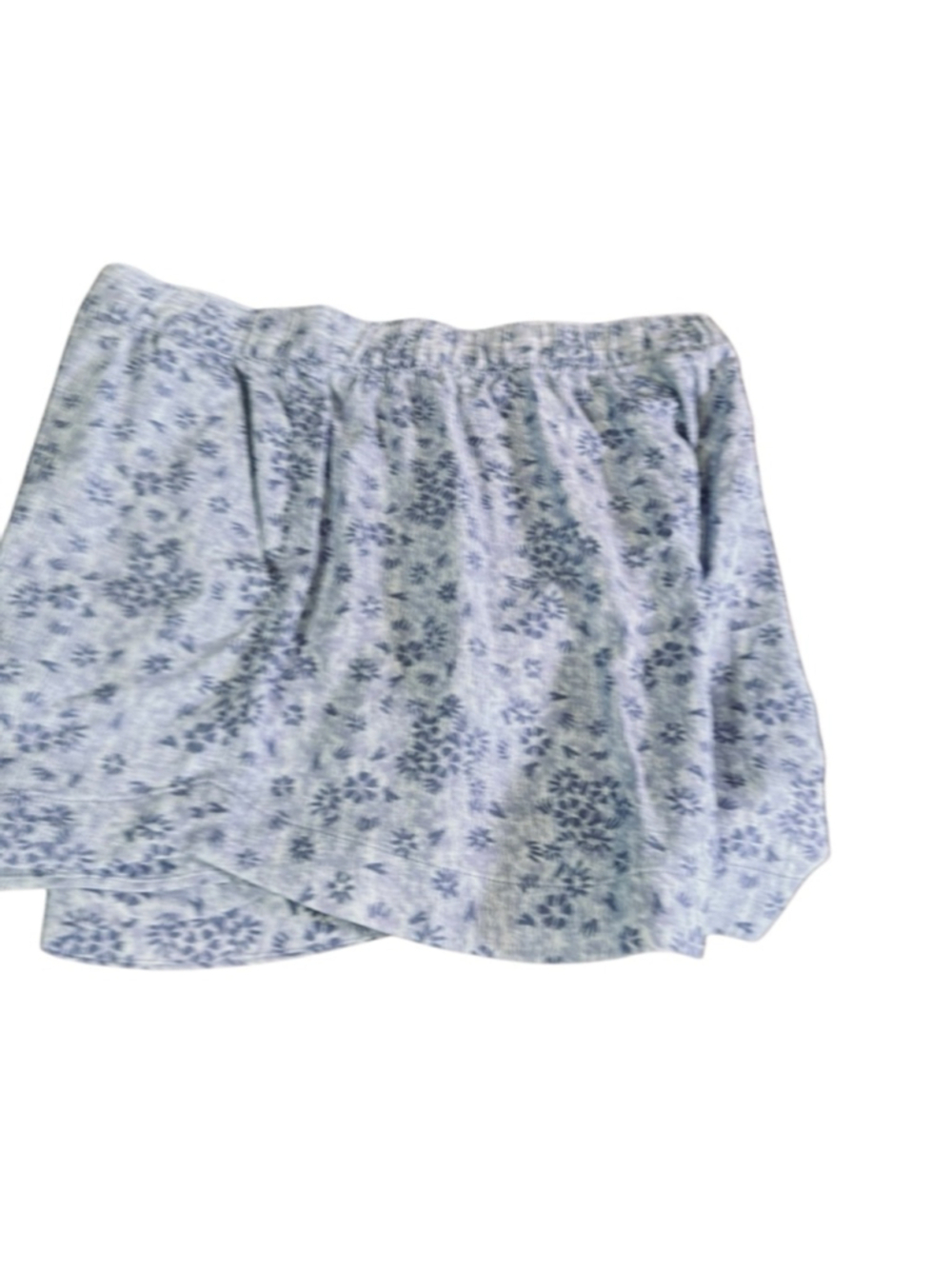 Women's Patagonia Floral Garden Island linen Shorts S Purple White a30